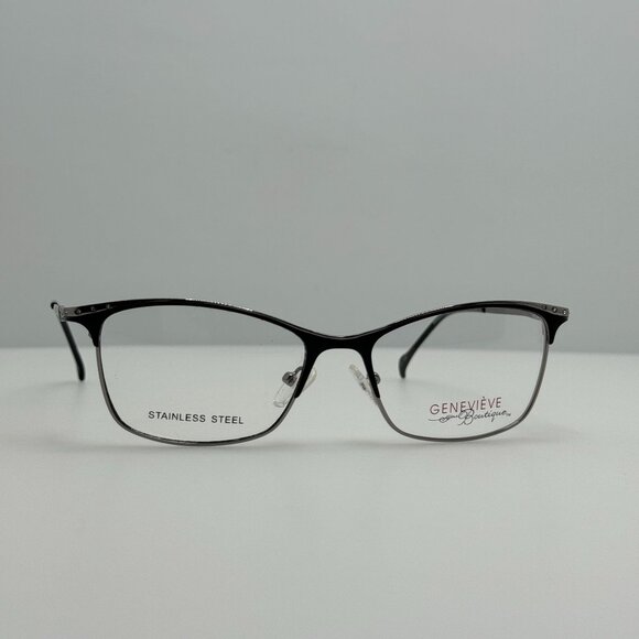 Genevieve Eyeglasses Eye Glasses Frames Disguise Matte Black Gunmetal 51-15-135 main image 6